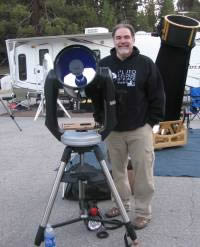 charles garcia at Mt. Pinos star party with his CPC1100